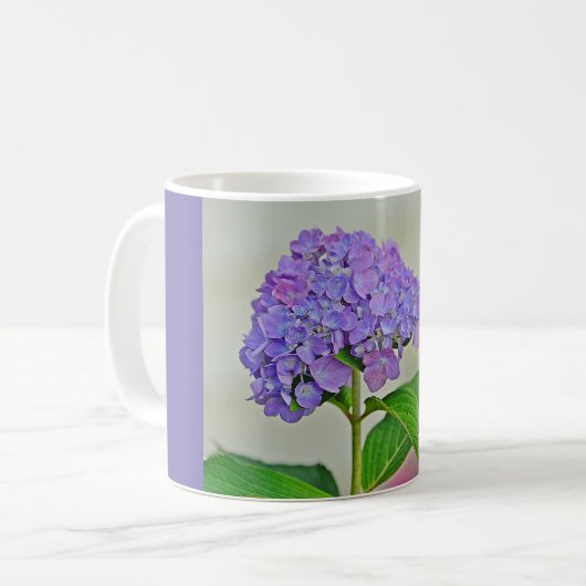 Tasse Hydrangea (Vorderseite Links)
