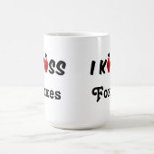 Tasse I Kiss Foxes (Mittel)