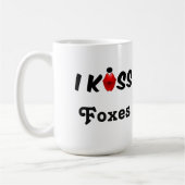 Tasse I Kiss Foxes (Links)