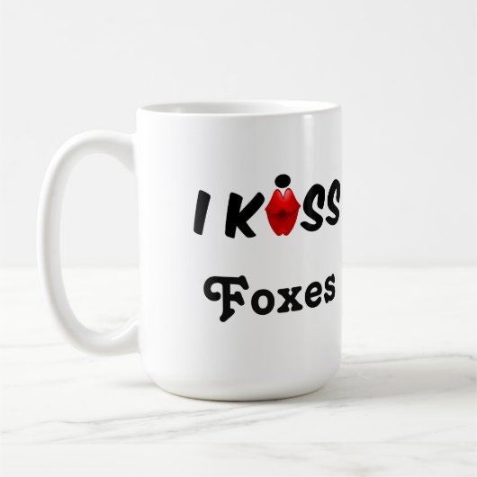 Tasse I Kiss Foxes (Links)
