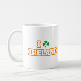 Tasse "I [KLEEBLATT] IRLAND"