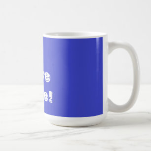 Tasse I Liebe Blau