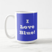 Tasse I Liebe Blau (Links)