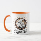 TASSE I LIEBE CATS (Links)