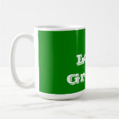 Tasse I Liebe Grün (Links)