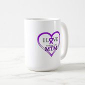 Tasse - i-Liebe jemand mit MTM (VorderseiteRechts)