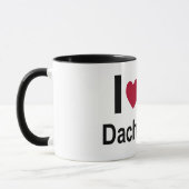 Tasse - i-Liebe meine Dackel (Links)