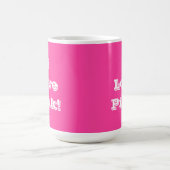 Tasse I Liebe Rosa (Mittel)