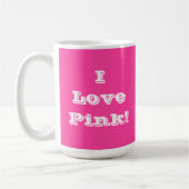 Tasse I Liebe Rosa (Links)