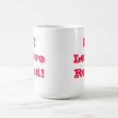 Tasse I Liebe Rot (Mittel)