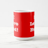 Tasse I Liebe Rot (Mittel)