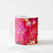 TASSE "I LIEBE YOU" (Vorderseite Links)