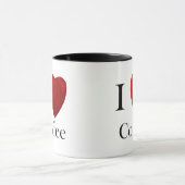Tasse I love Coffee (Zentrum)