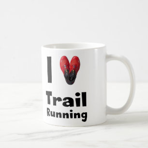 Tasse „I love Trail Running "