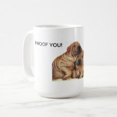 TASSE ~ I SCHUSS SIE (Vorderseite Links)