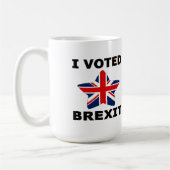 Tasse I stimmte für Brexit (Links)