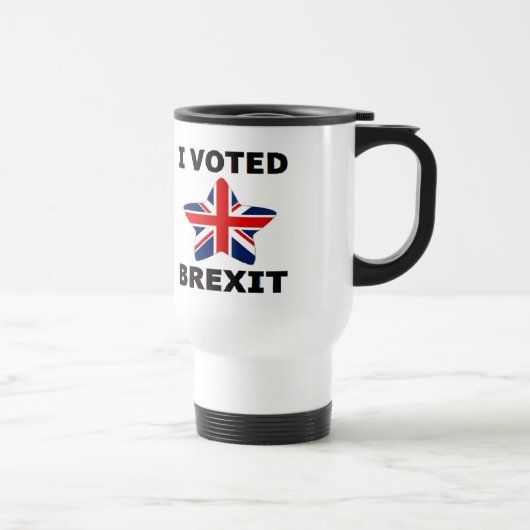 Tasse I stimmte für einen Brexit (Rechts)