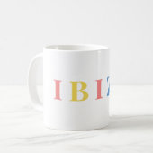 Tasse Ibiza Pastel Colors (Vorderseite Links)