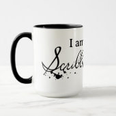 Tasse "Ich bin eine heikle Frau" (Links)