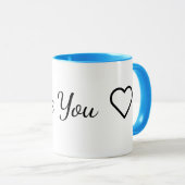 Tasse Ich liebe dich ❤️ (VorderseiteRechts)