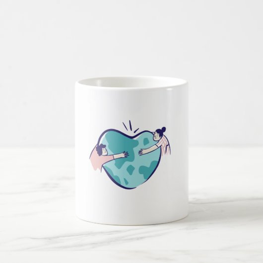 Tasse ich liebe dich Welt (Mittel)