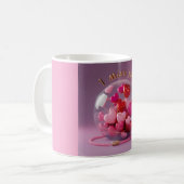 TASSE, ICH MISSE DICH, LIEBE KAFFEETASSE (Vorderseite Links)