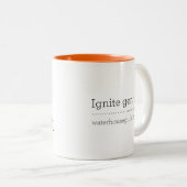 Tasse "Ignite" (VorderseiteRechts)