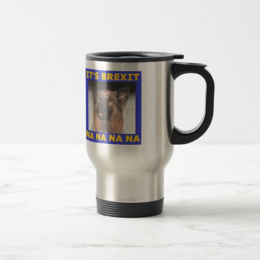 Tasse ihres Brexit Na Na (Rechts)
