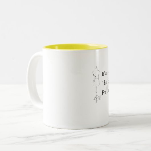Tasse "Ihres dummen Hauses" (Vorderseite Links)