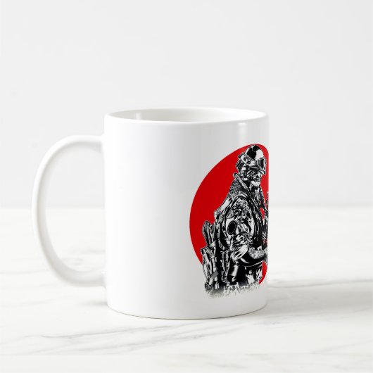 Tasse-Illegitimi-Non-Carborundum Kaffeetasse (Links)