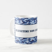 Tasse-Illegitimi-Non-Carborundum Kaffeetasse (Vorderseite Links)