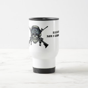 Tasse-Illegitimi-Non-Carborundum Reisebecher