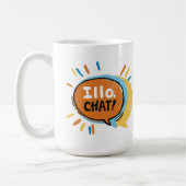 Tasse-Illo-Chat-Logo Kaffeetasse (Links)