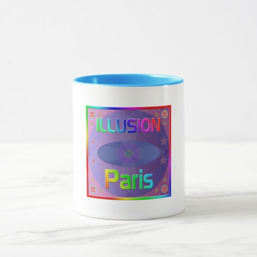 Tasse "ILLUSION Paris" (Zentrum)