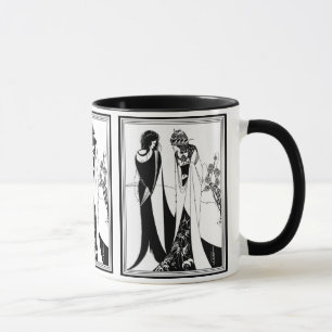 Tasse: Illustration von Aubrey Beardsley Tasse