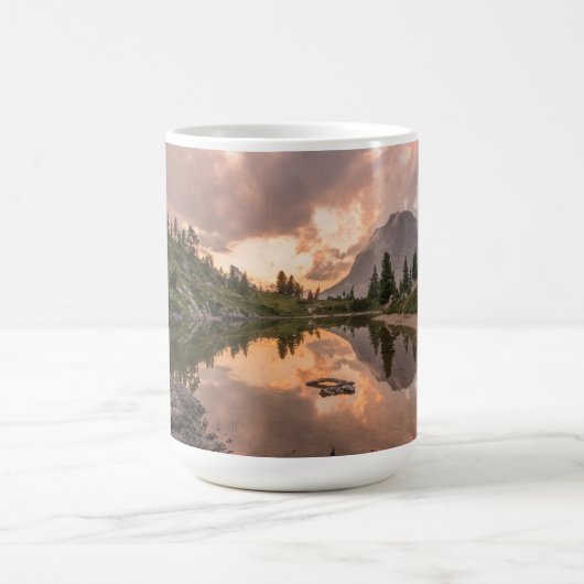 Tasse im Bergteich (Mittel)
