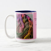 Tasse im Farbweg - Wildblumen (Links)