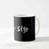 Tasse im Freien (VorderseiteRechts)