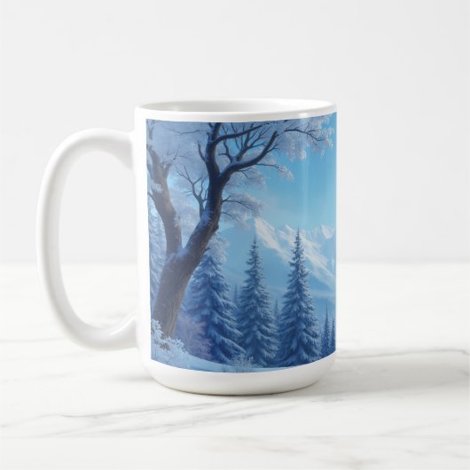 Tasse im Froststil (Links)