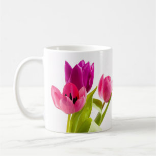 Tasse im Frühlingsstil Pink Tulip