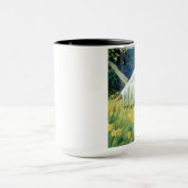 Tasse "im Garten" durch Künstler Paul Milner (Zentrum)