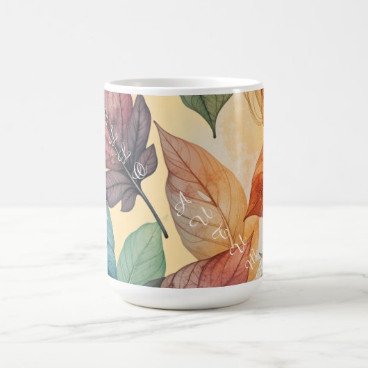 Tasse im Herbst (Mittel)