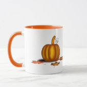 Tasse im Herbst mit Pumpkin (Links)