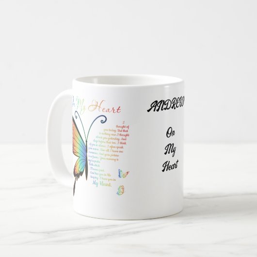 Tasse im Herzen (Vorderseite Links)