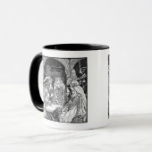 Tasse im Mittelalter (Vorderseite Links)