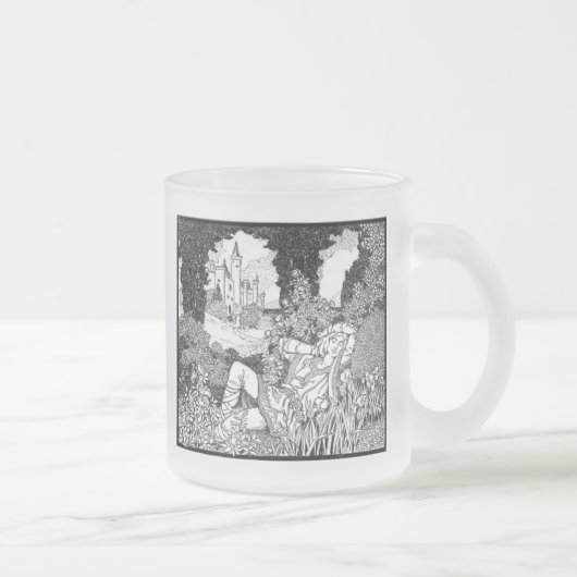 Tasse im Mittelalter (Rechts)