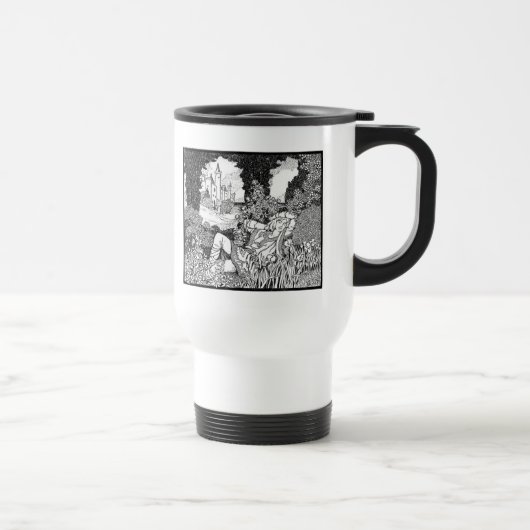 Tasse im Mittelalter (Rechts)