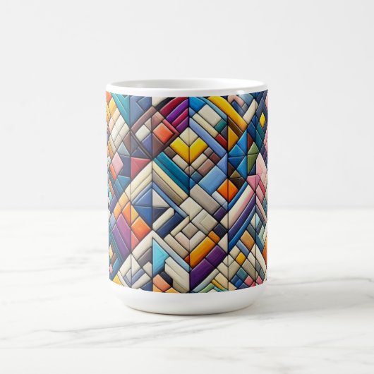 Tasse im Mosaikstil (Mittel)