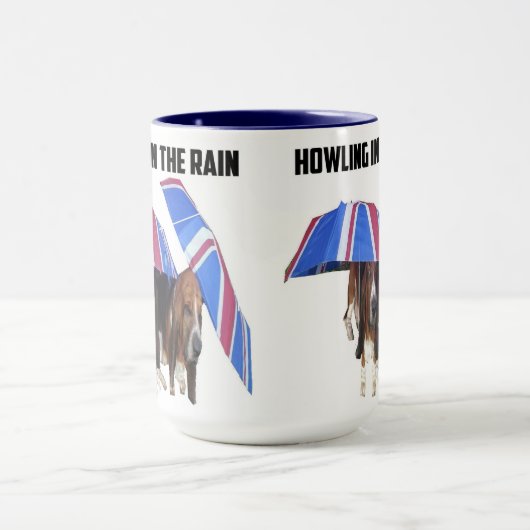 Tasse im Regen (Zentrum)