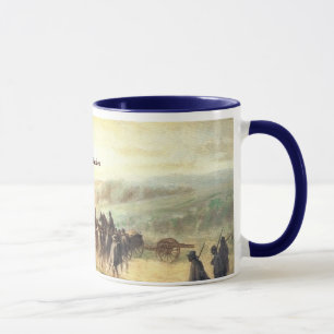 Tasse 'Im Regen marschieren nach Gettysburg'